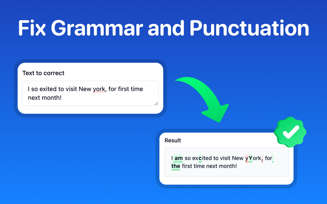 Sentence Correction
